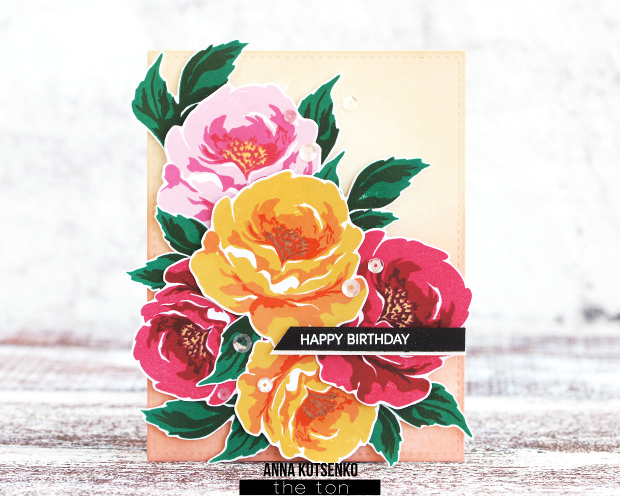 Abstract Peonies