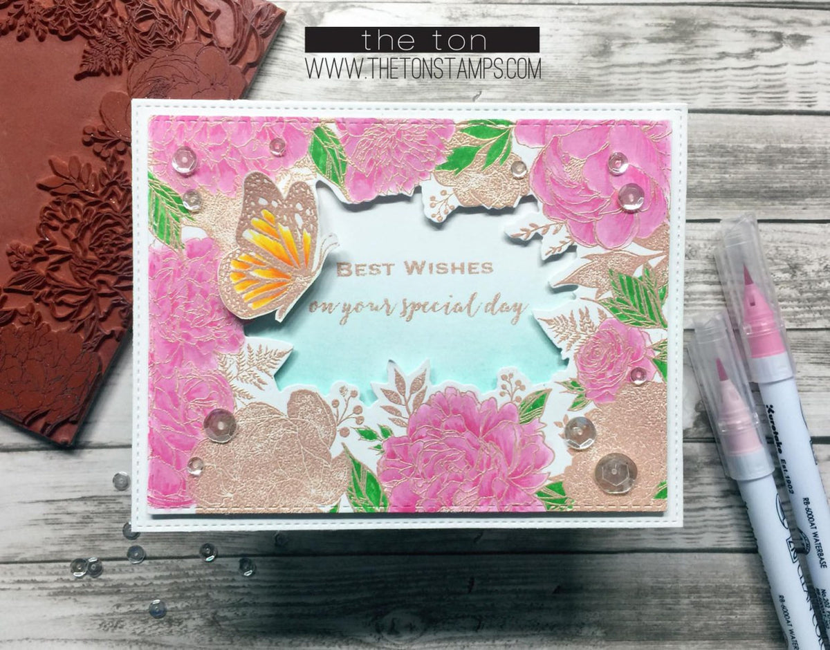 Floral Border Coordinating Die