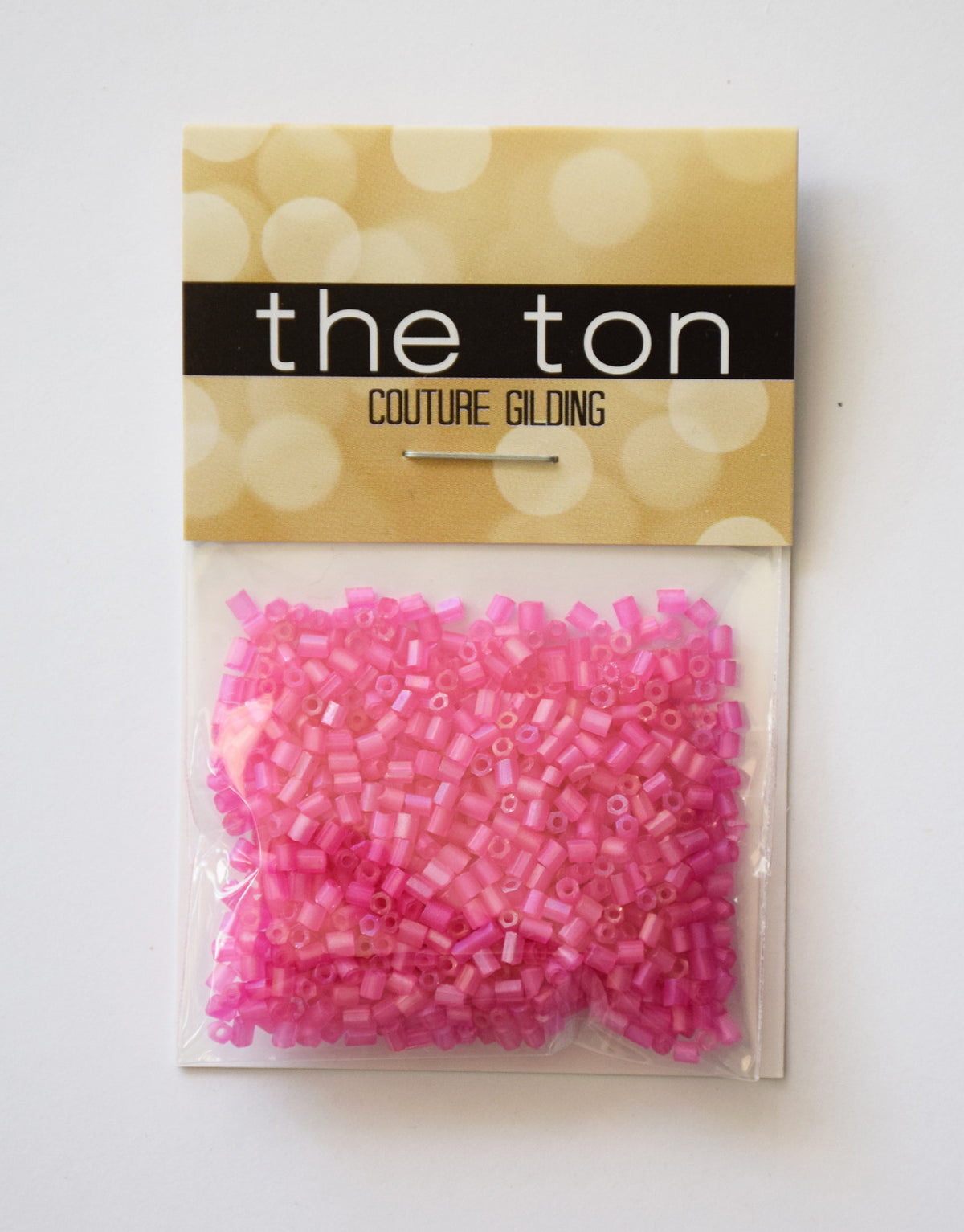 Fuchsia Mamba Matte Bugle Beads