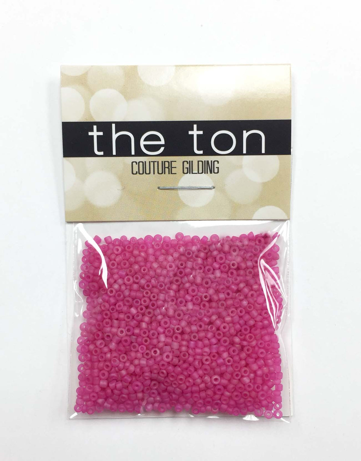 Fuchsia Matte Seed Beads