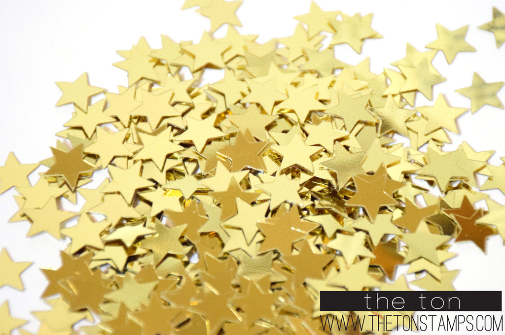 Star Confetti - Gold
