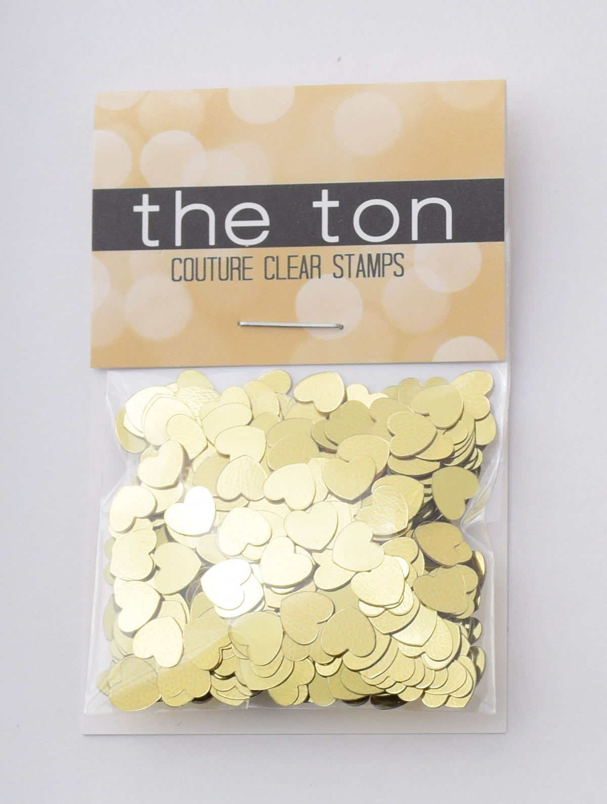 Heart Confetti - Gold