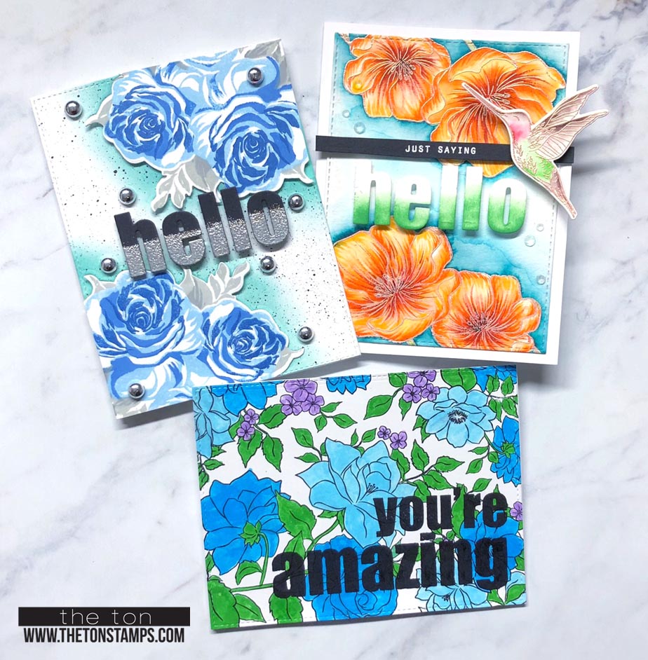 Bold General Greeting Word Plate Dies