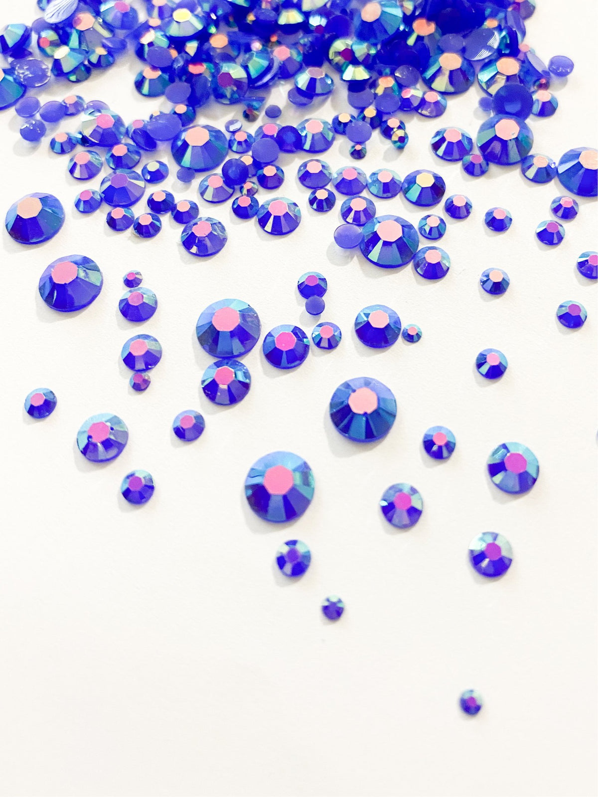 Rhinestones Mixed - Deep Blue Opaque