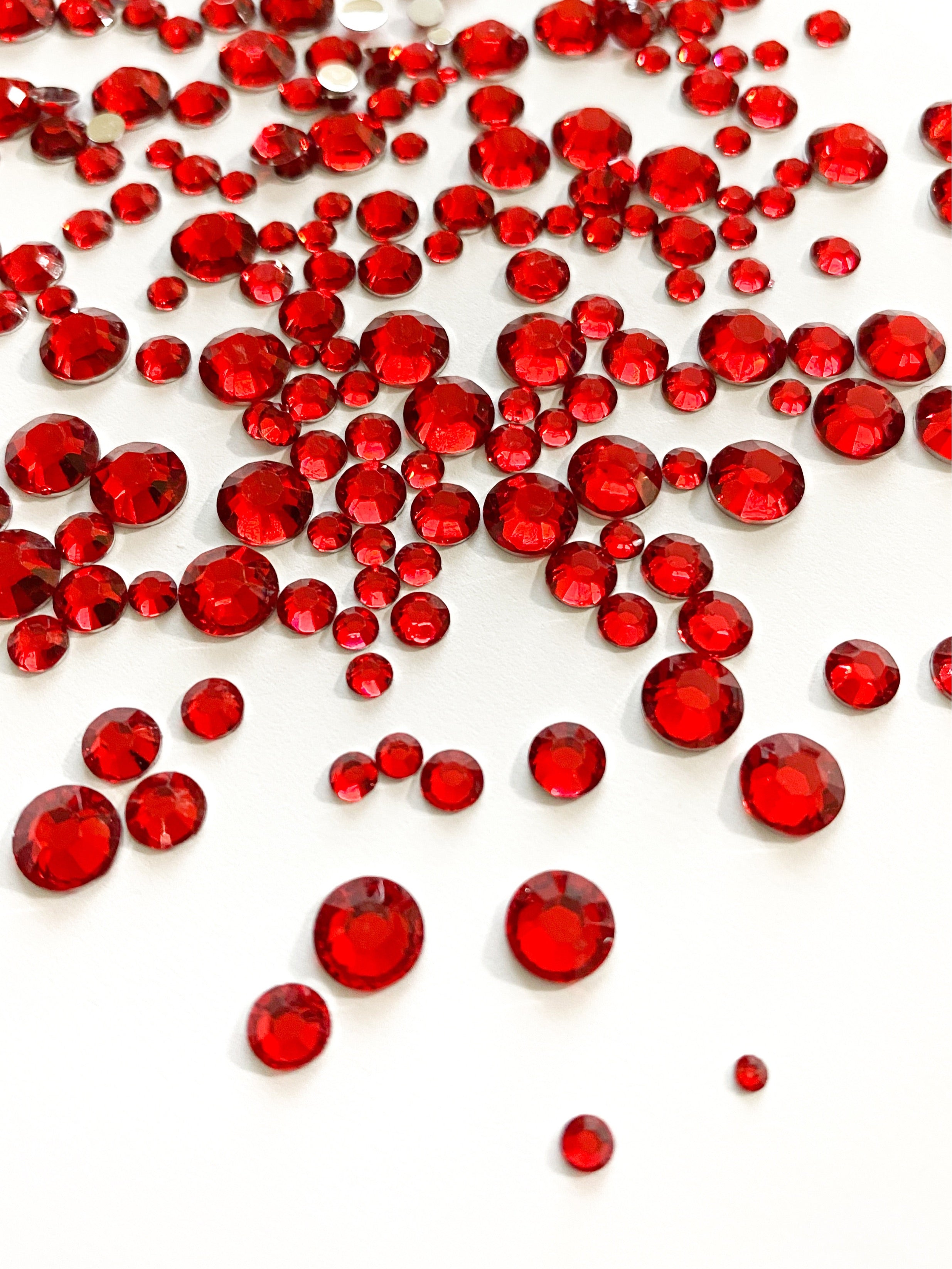 Rhinestones Mixed - Red Gem