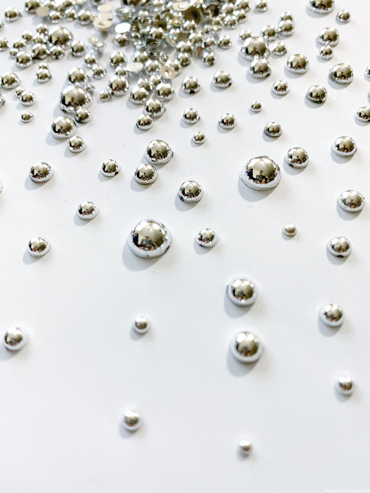 3. Dew Drops Mixed - Metallic Silver