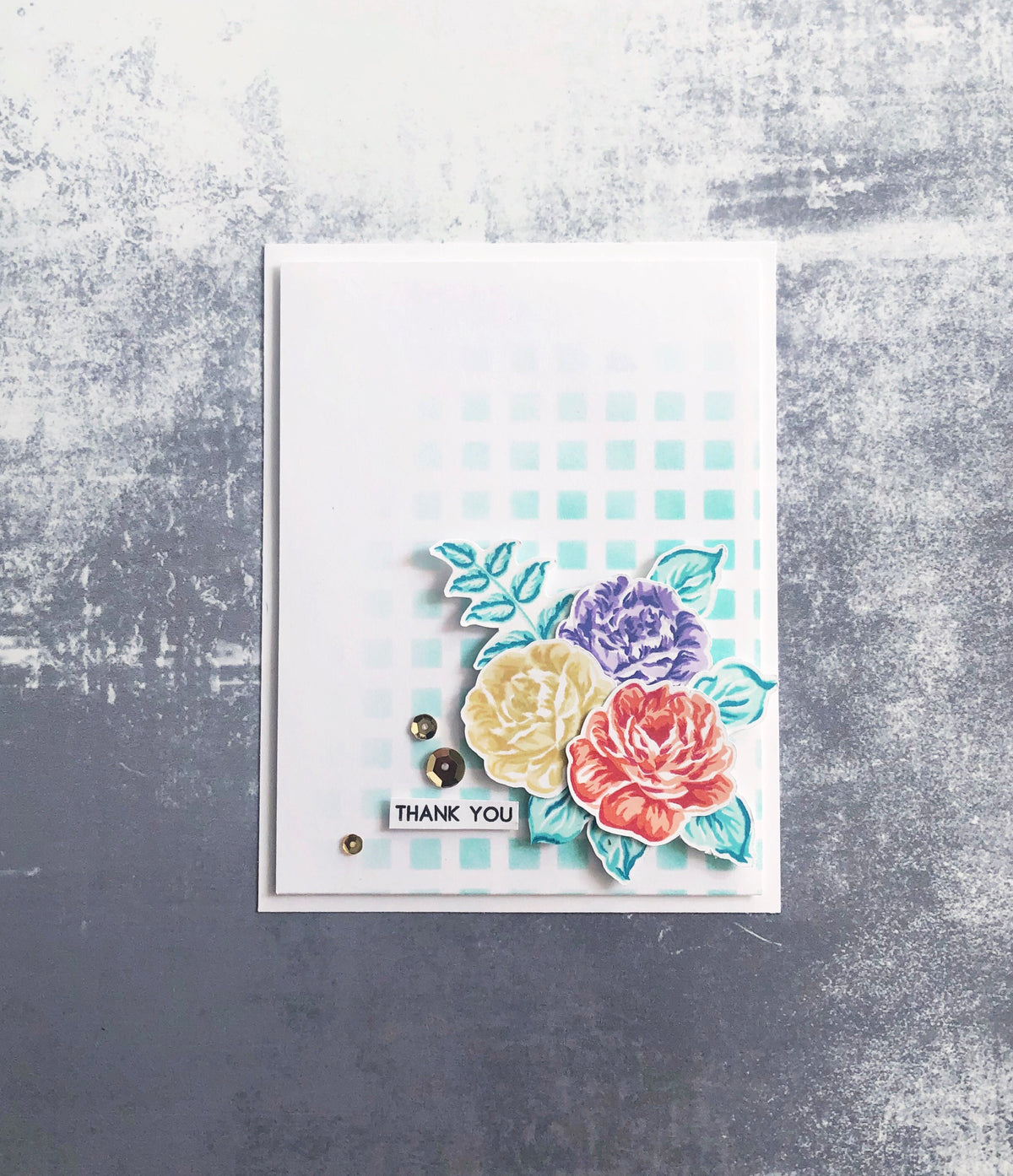 Grid (Small) Stencil SVG Cut File