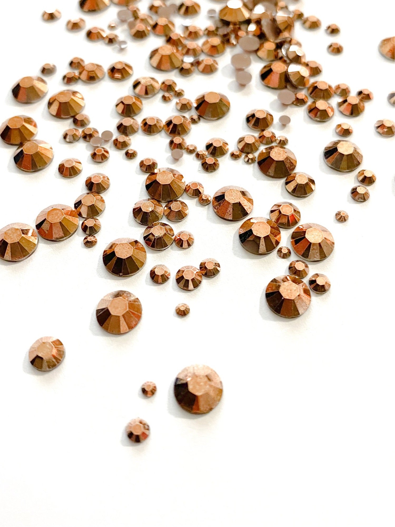 Rhinestones Mixed - Metallic Rose Gold Opaque
