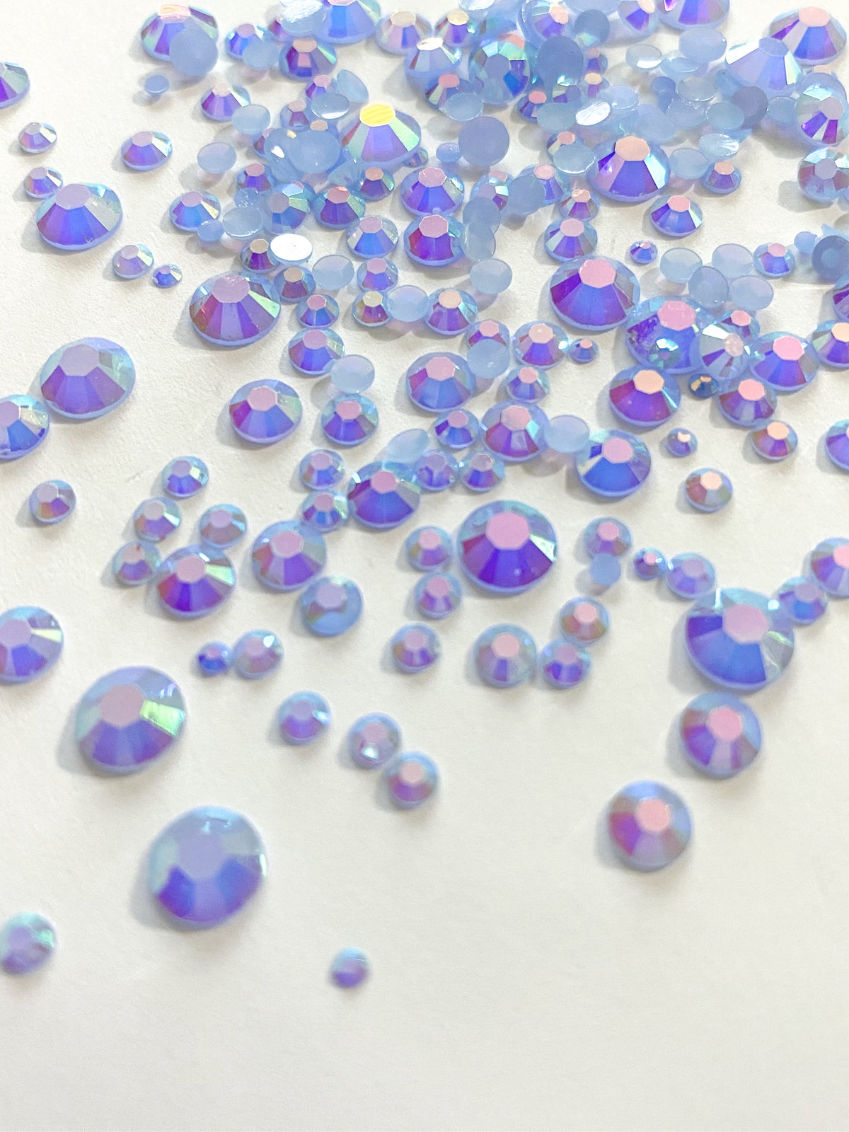 Rhinestones Mixed - Sky Blue Opaque