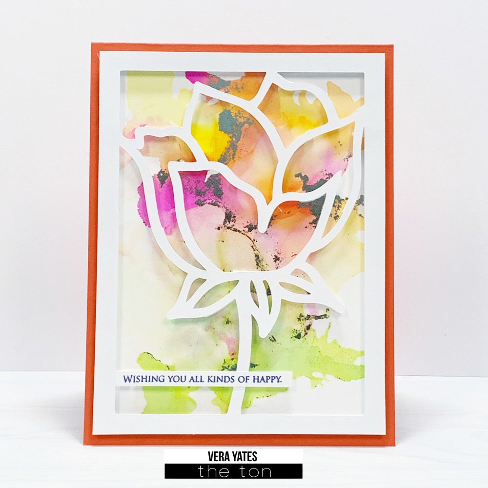 Floral Bud Layering Coverplates SVG Cut File