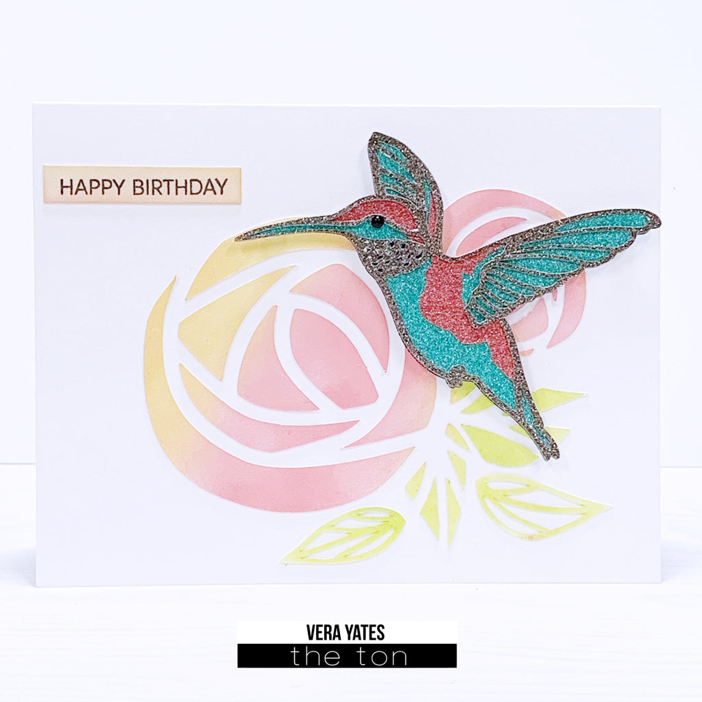 Hummingbird Layering SVG Cut File