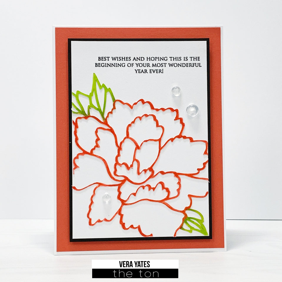 Peony Layering Coverplates SVG Cut File