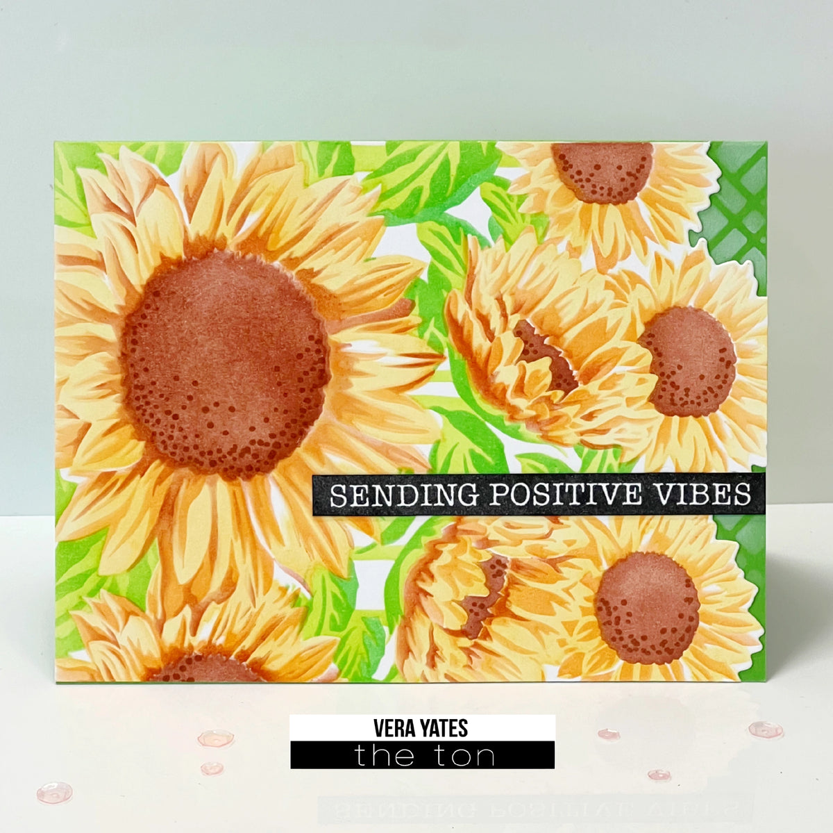 Sunflower Fields Layering Stencils