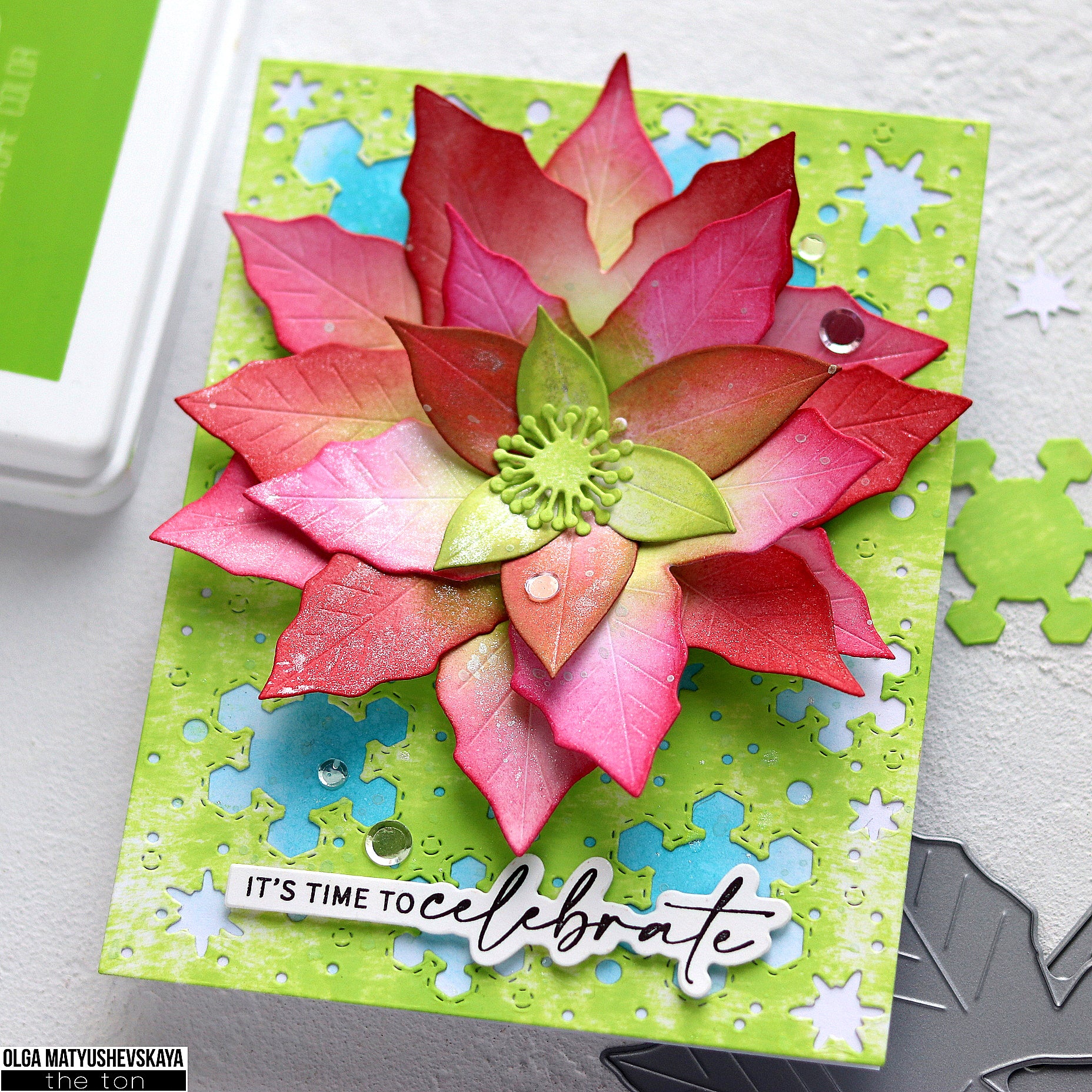 Pop-Up Poinsettia Standalone Dies