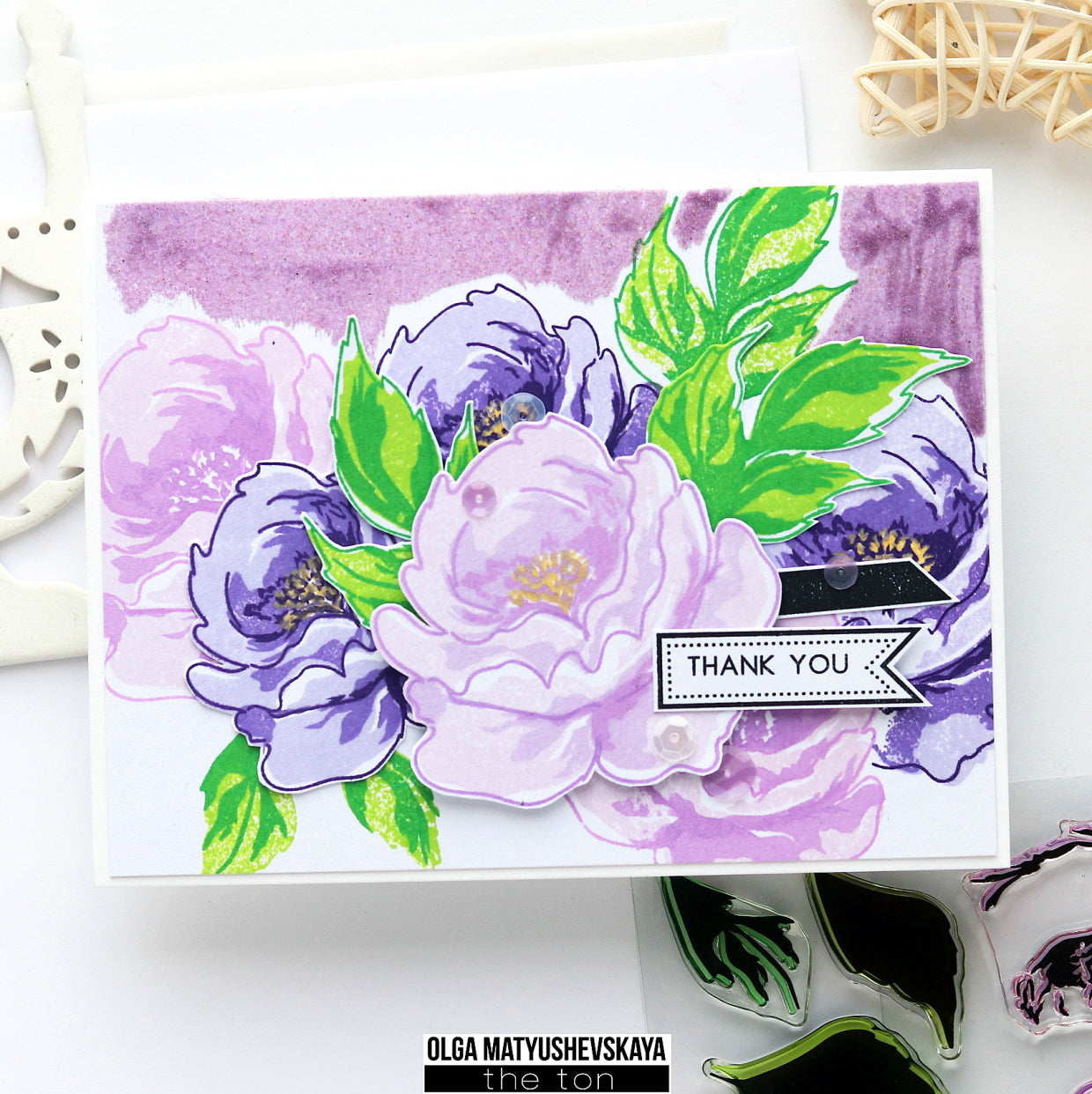 Abstract Peonies