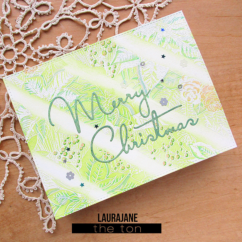 Poinsettia Garden Cling Background