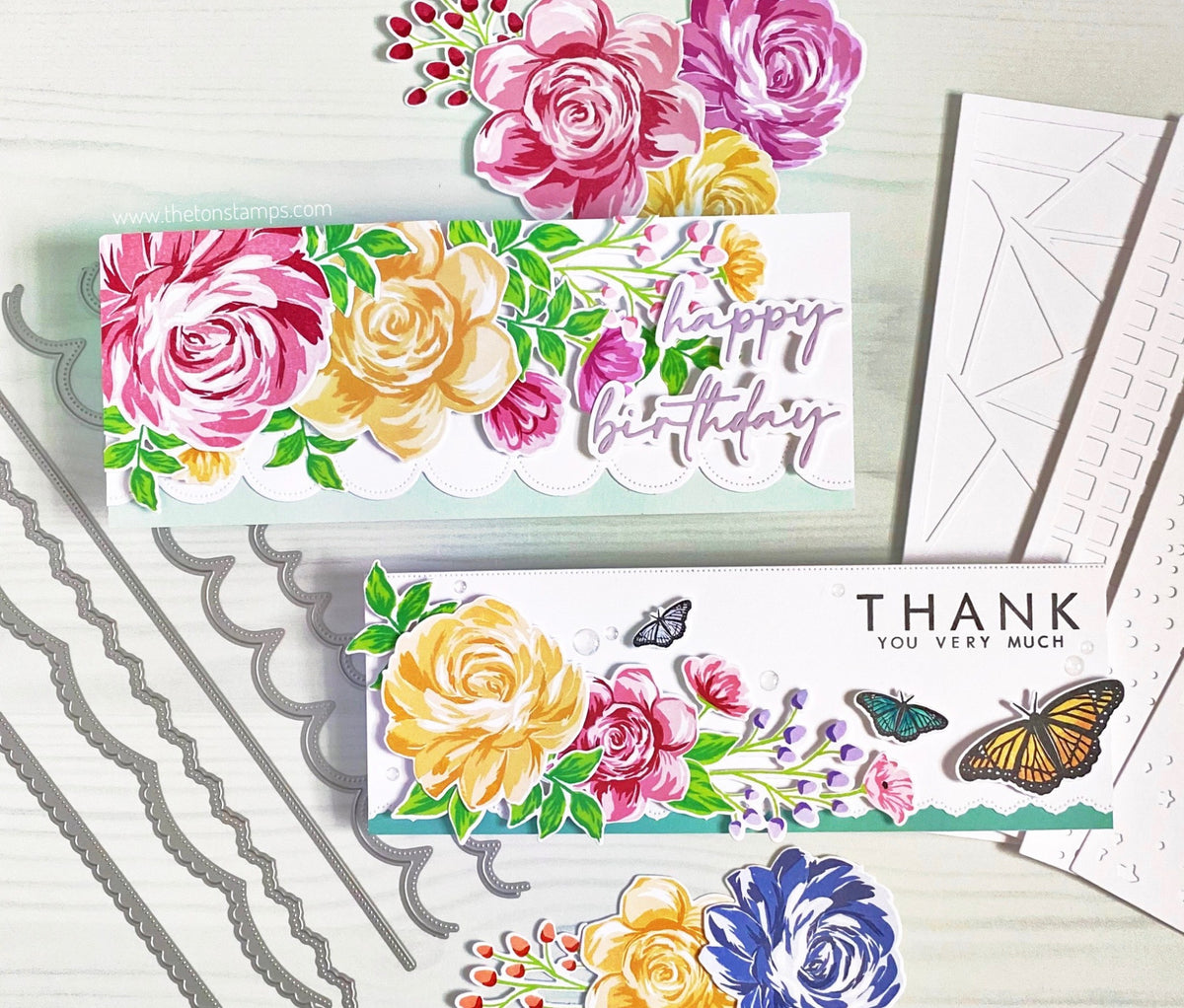 Many Sentiments Coverplate Dies