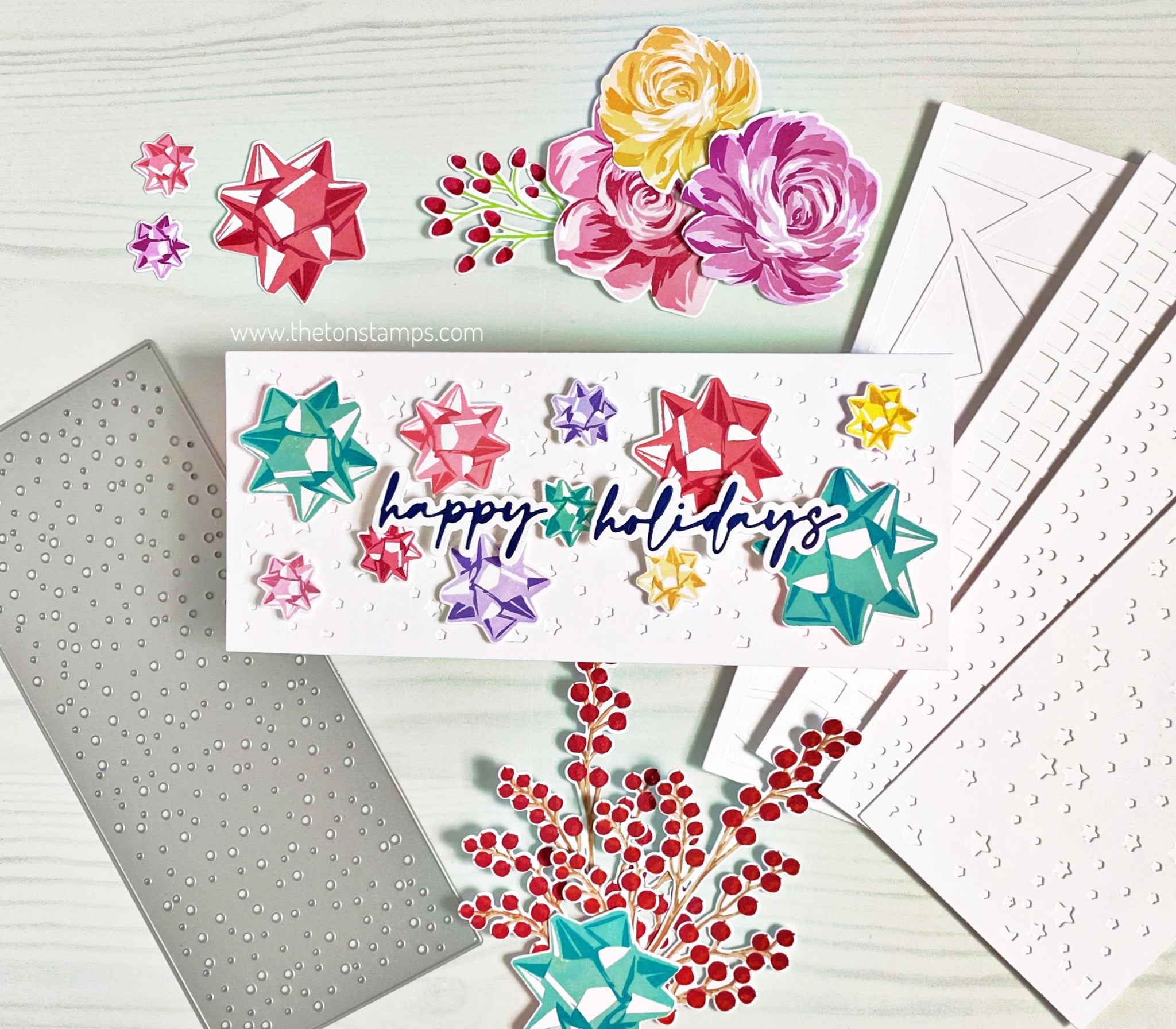 Many Sentiments (Holiday) Coverplate Dies