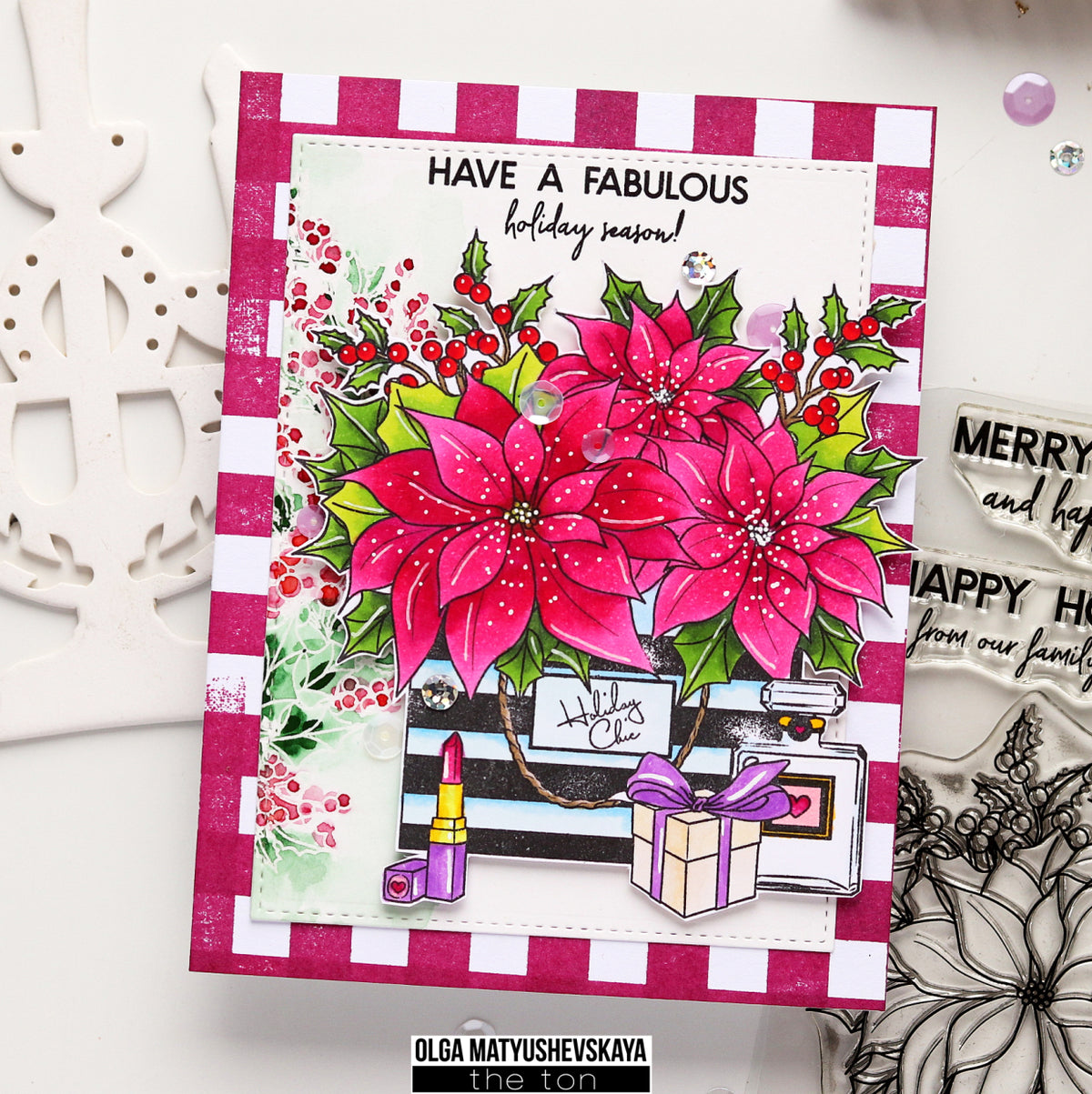 Poinsettia Wreath
