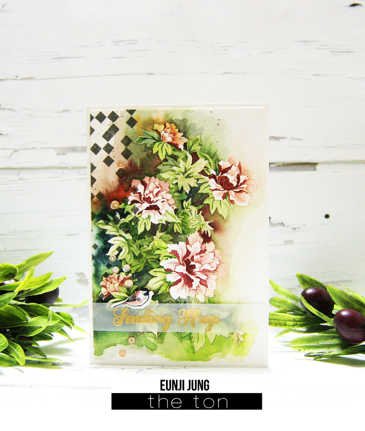 Nesting Peonies