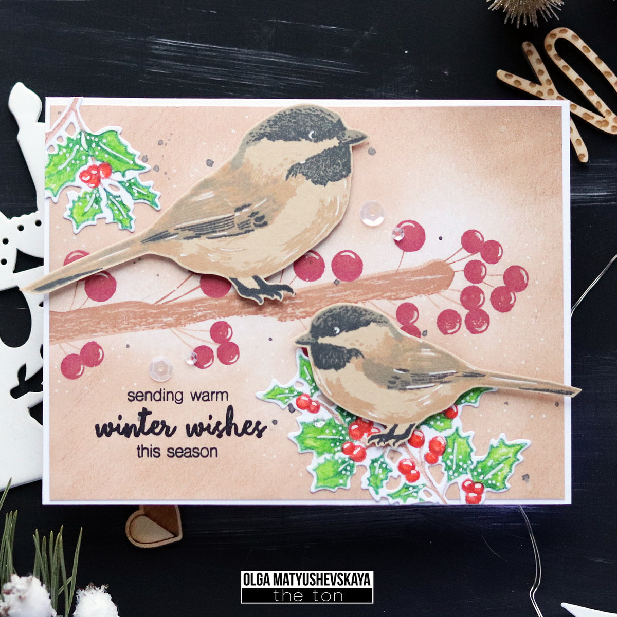 Chickadee Greeting