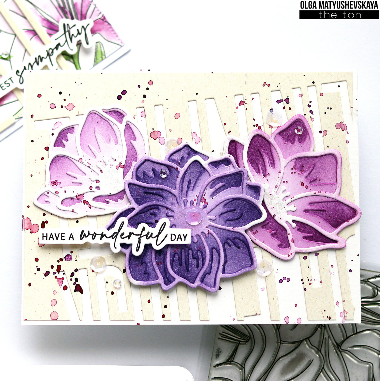 Trio Anemone Cluster Layering Dies