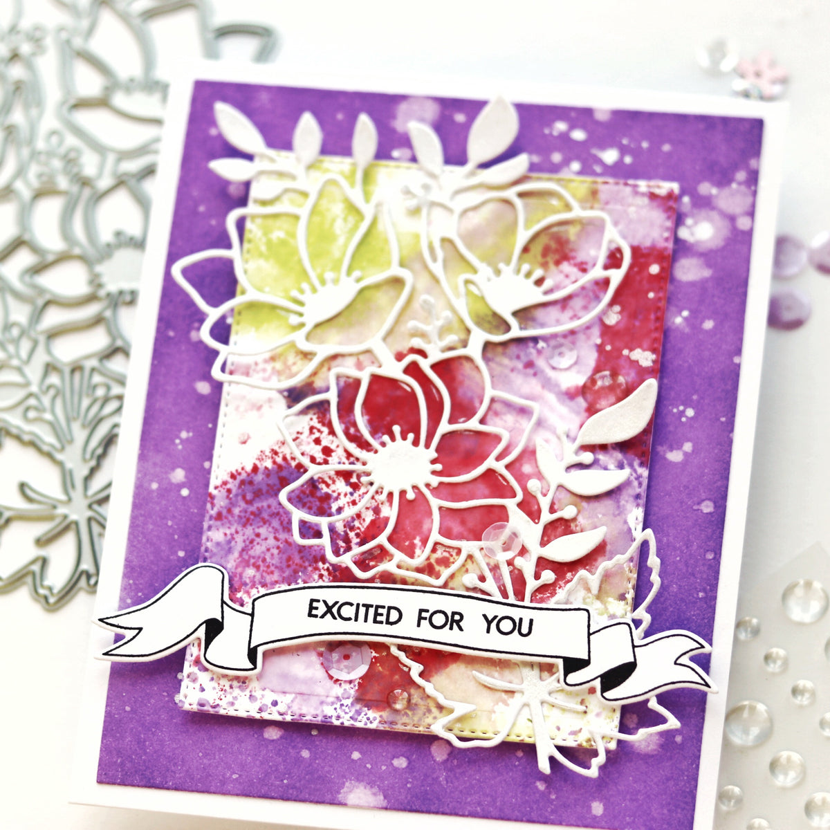 Double Stitched Rectangle A2 Nested Dies