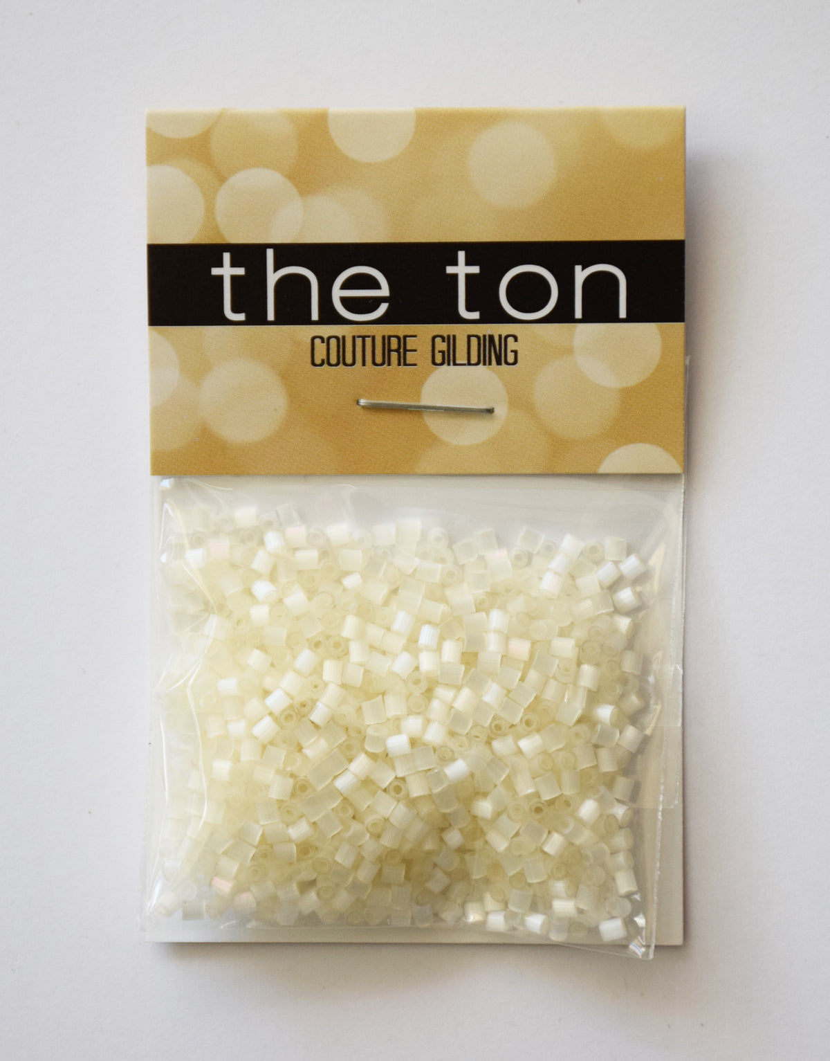 Ivory Satin Beads