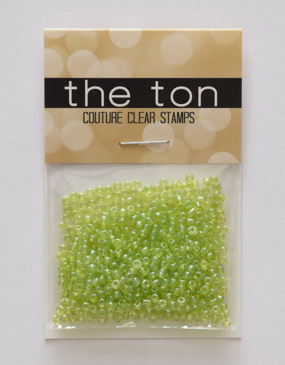 Grape Green Seed Beads