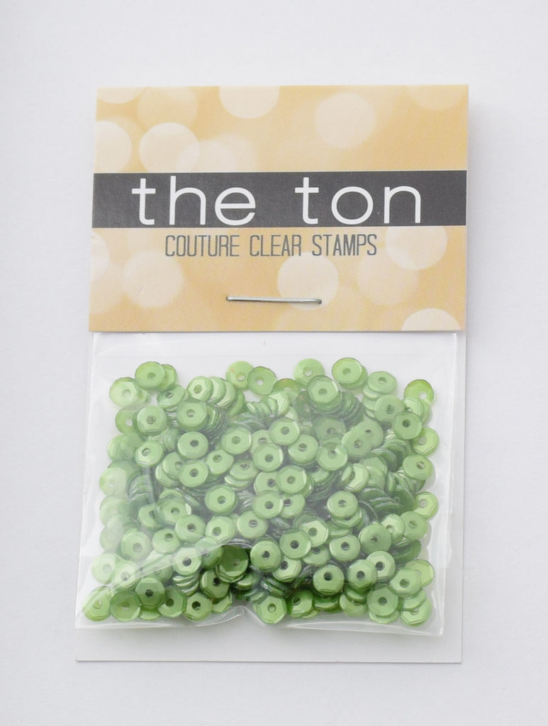 Key Lime Sequins - 10, 8, 6, 5, 4mm, Mixed