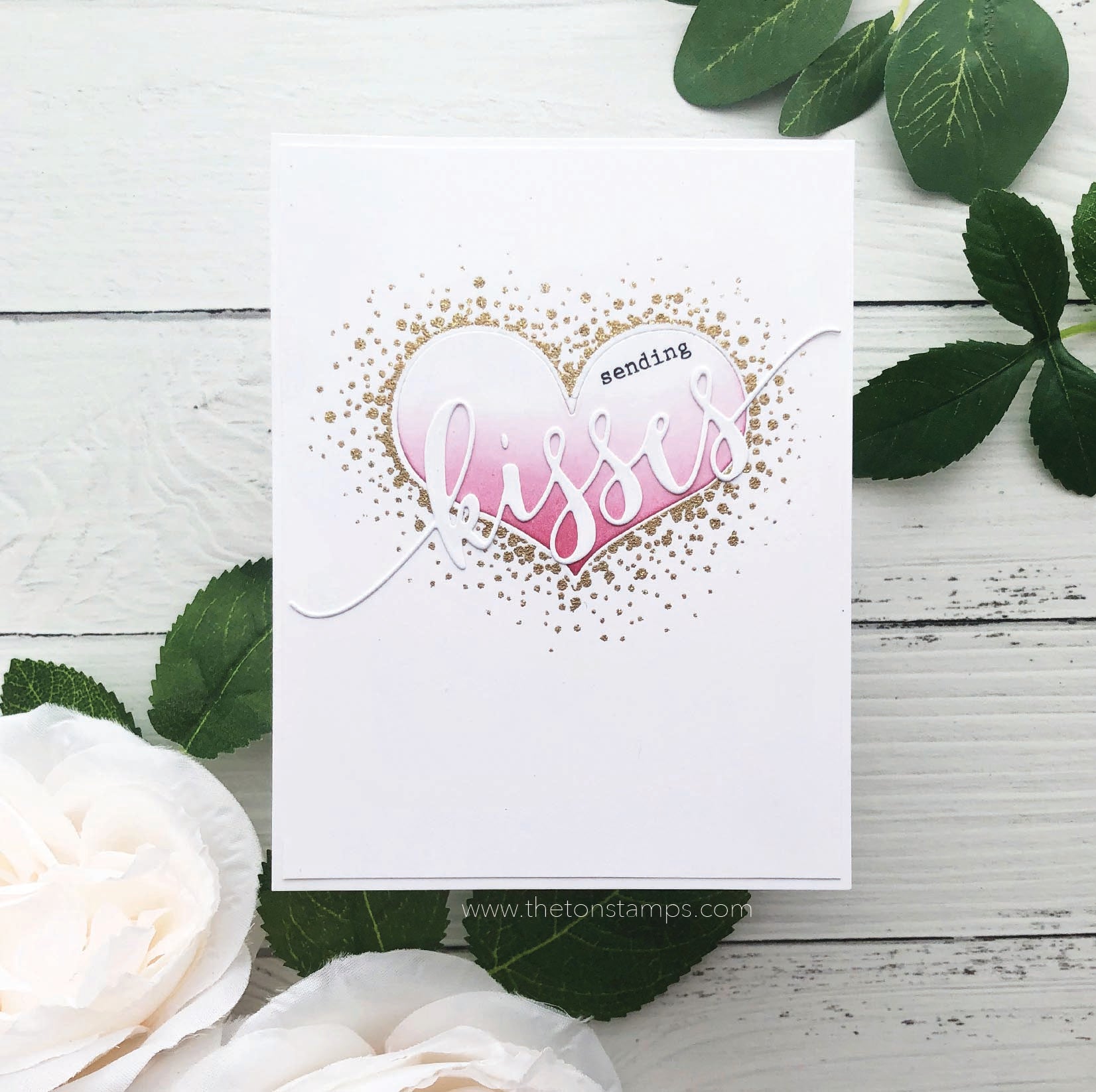 Love and Hugs Word Plate Dies