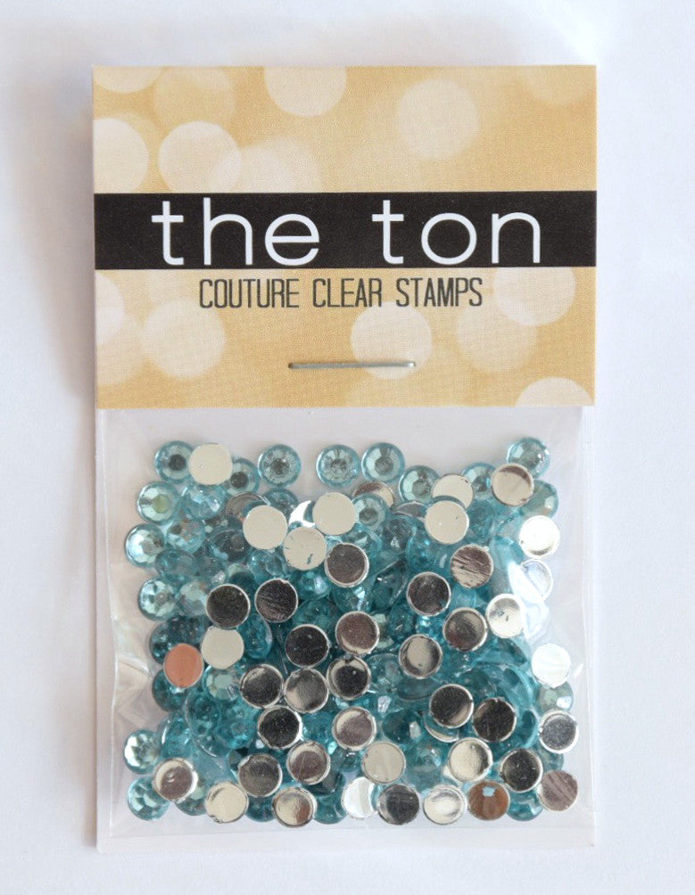 Rhinestone Gems - Light Green