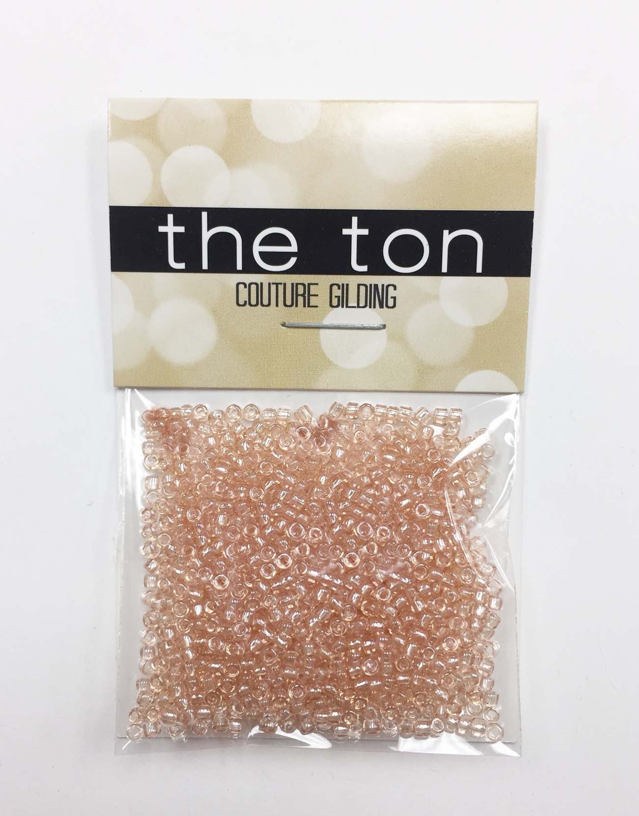 Light Rose Peach Seed Beads