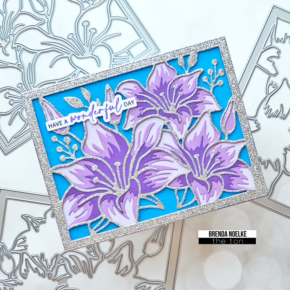 Lily Trio Layering Coverplate Dies