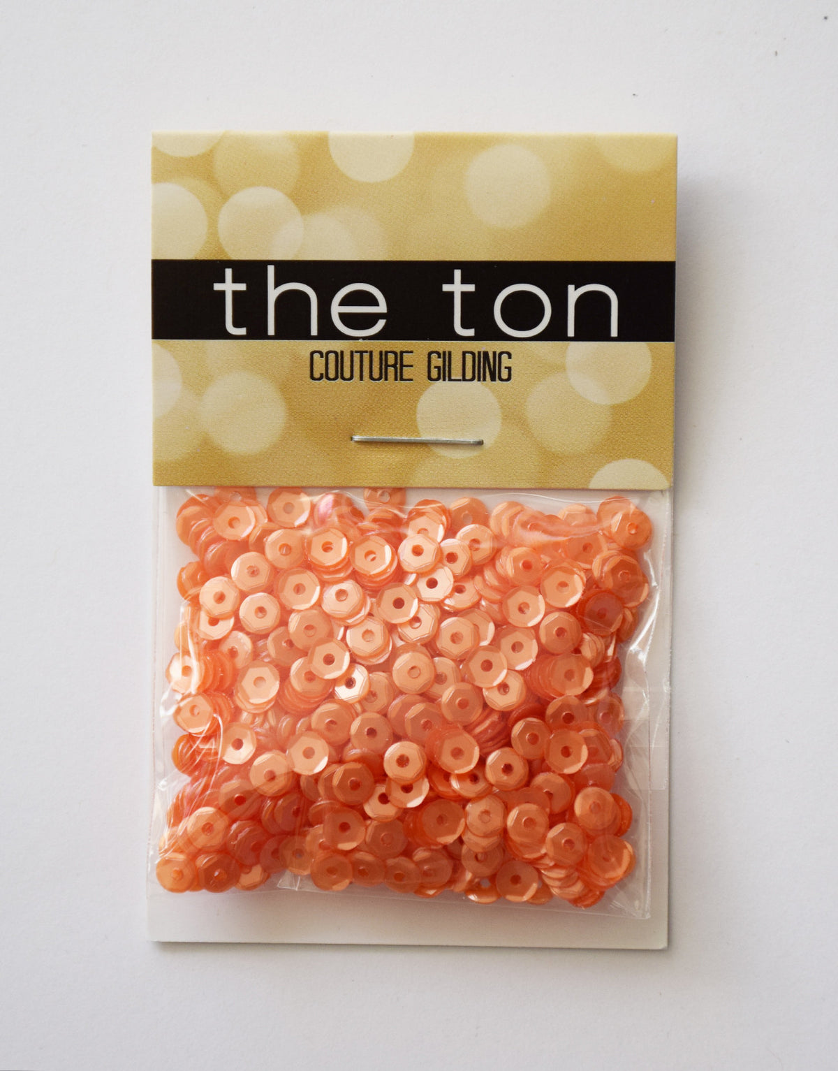 Light Citrine Sequins - 6mm, 4mm, Mixed