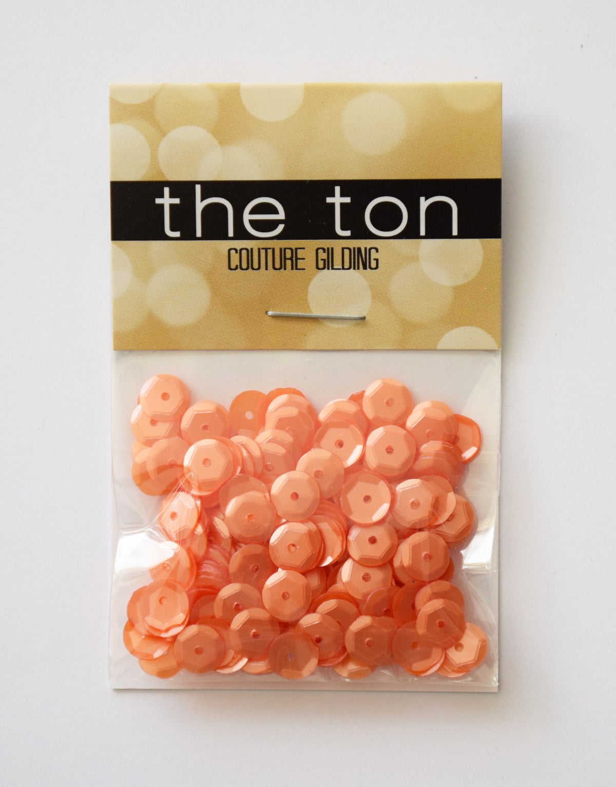 Light Citrine Sequins - 6mm, 4mm, Mixed