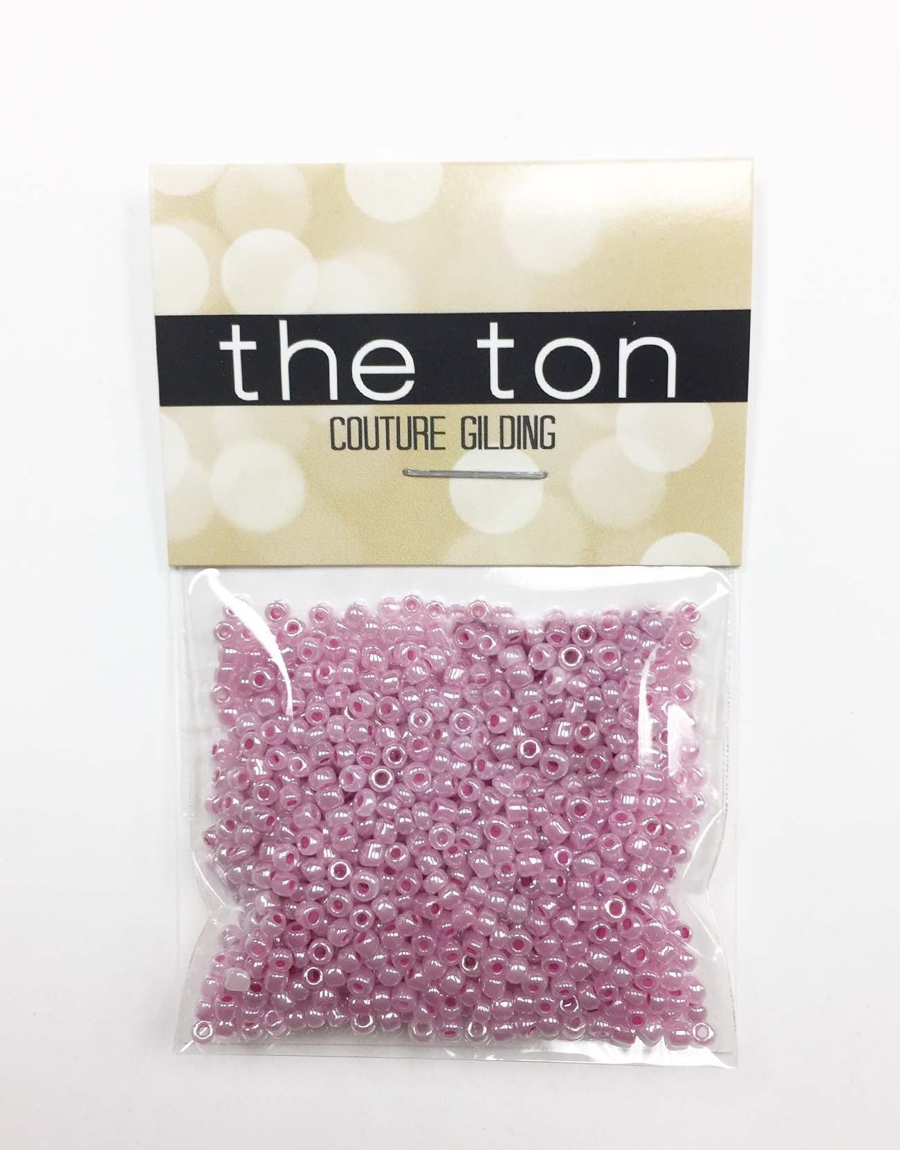 Light Rose Pearl Seed Beads