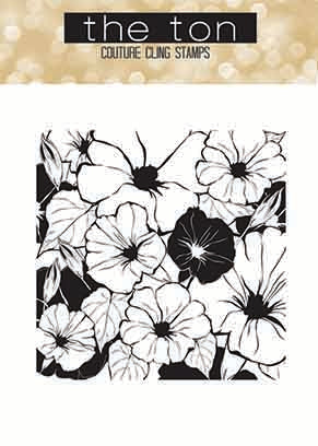 Morning Glory Garden Cling Background