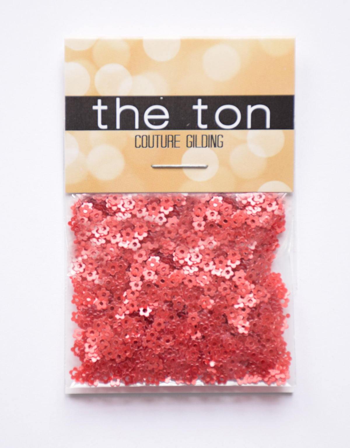 Red Mini Flora Sequins