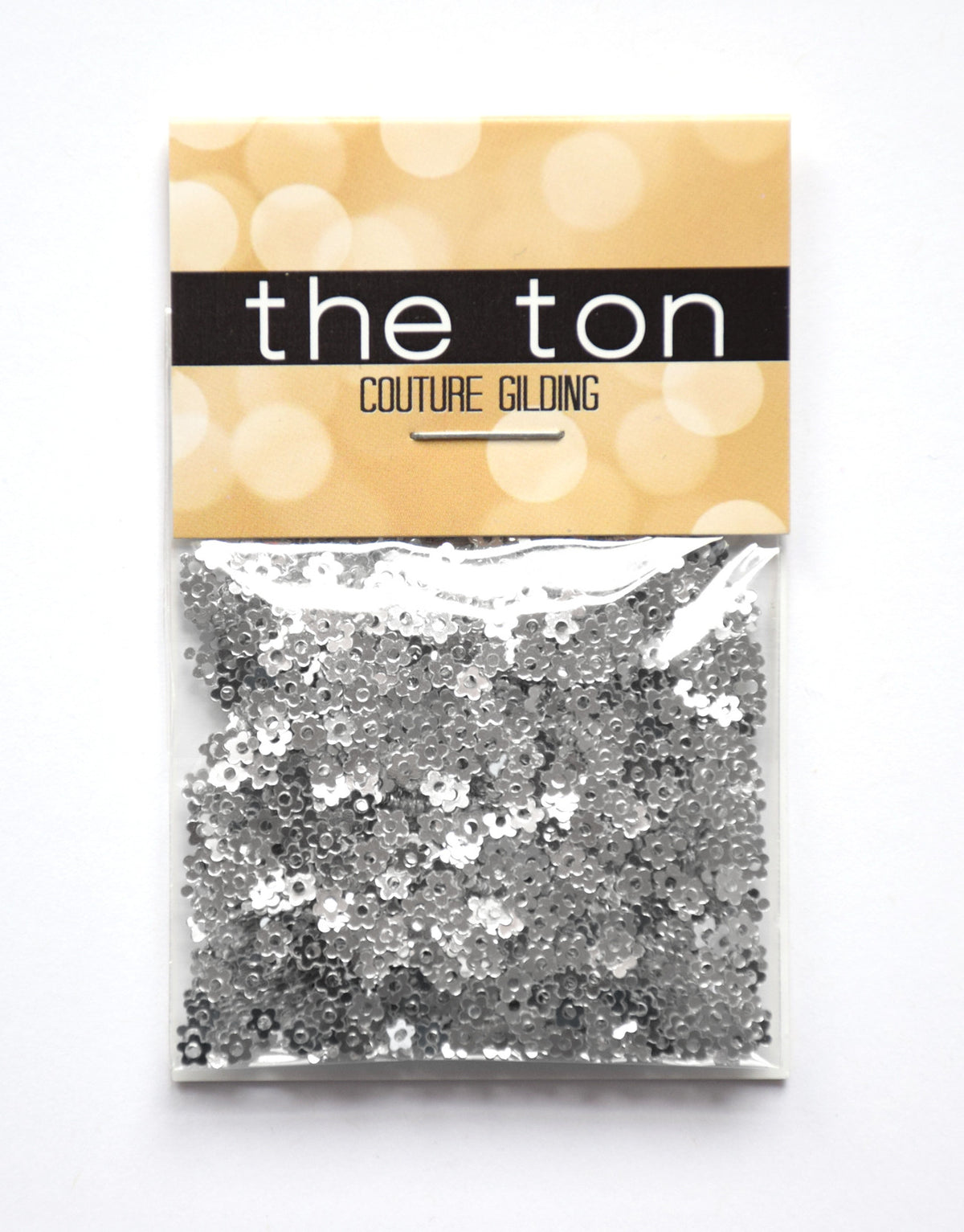 Metallic Silver Mini Flora Sequins