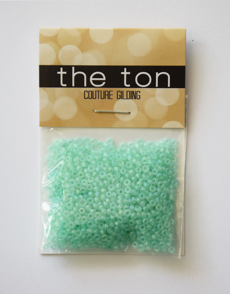 Mint Ice Cream Matte Seed Beads