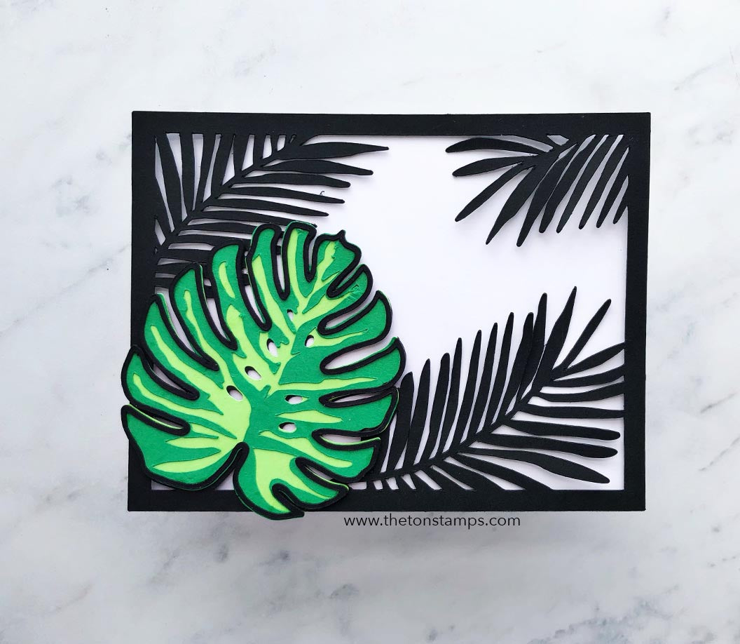 Monstera Layering Coverplate Bundle SVG Cut File