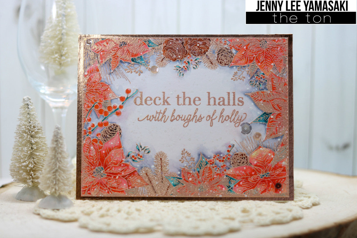 Holiday Border Cling Background