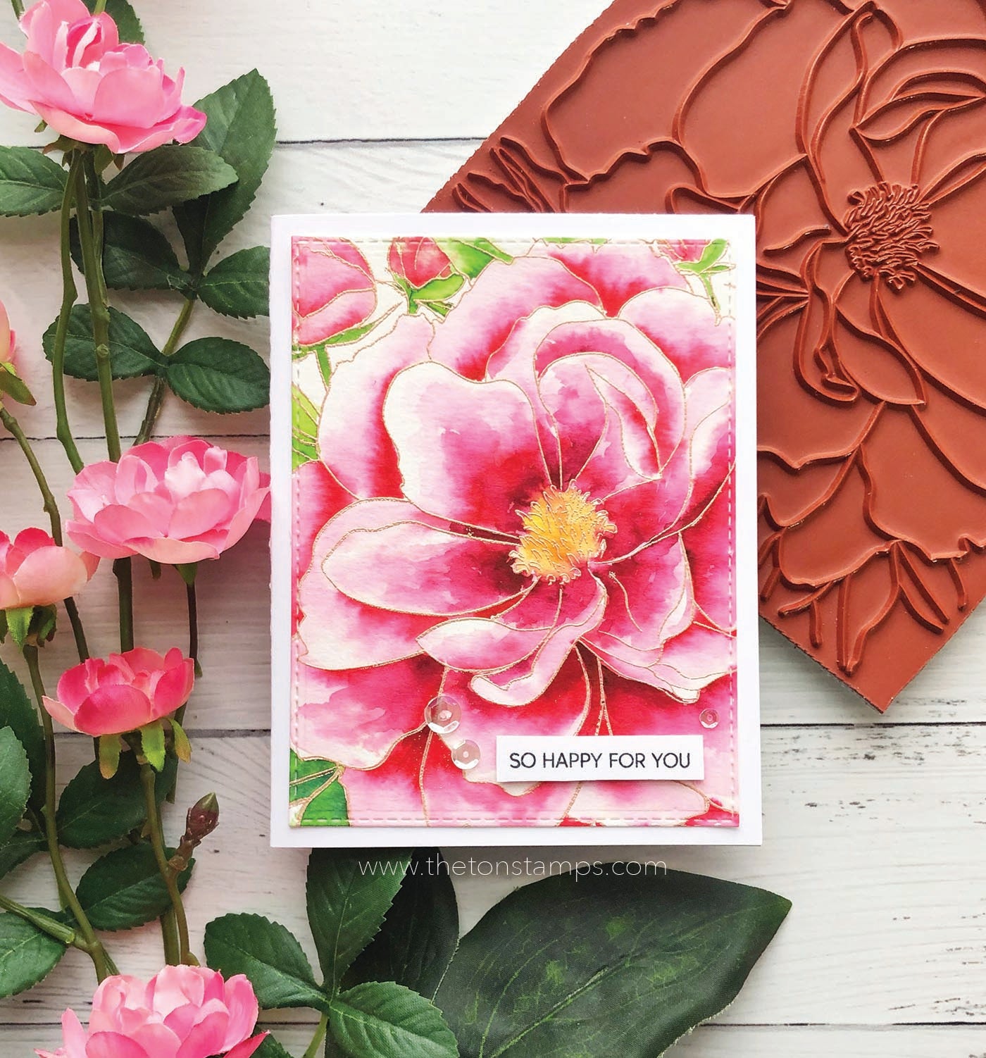 Peony Close Up Cling Background
