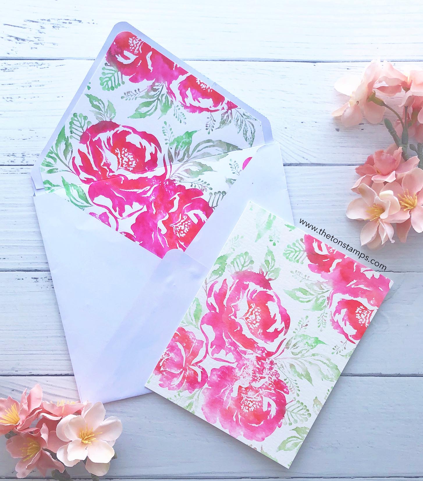 Peony Fields Cling Background