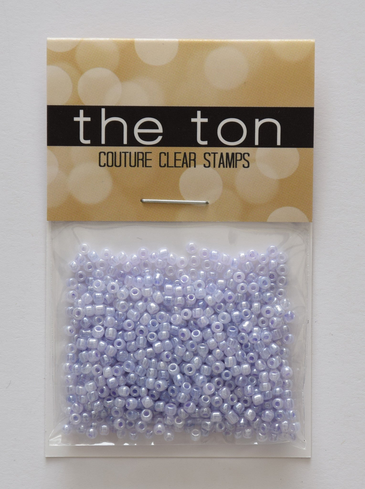 Periwinkle Pearl Seed Beads