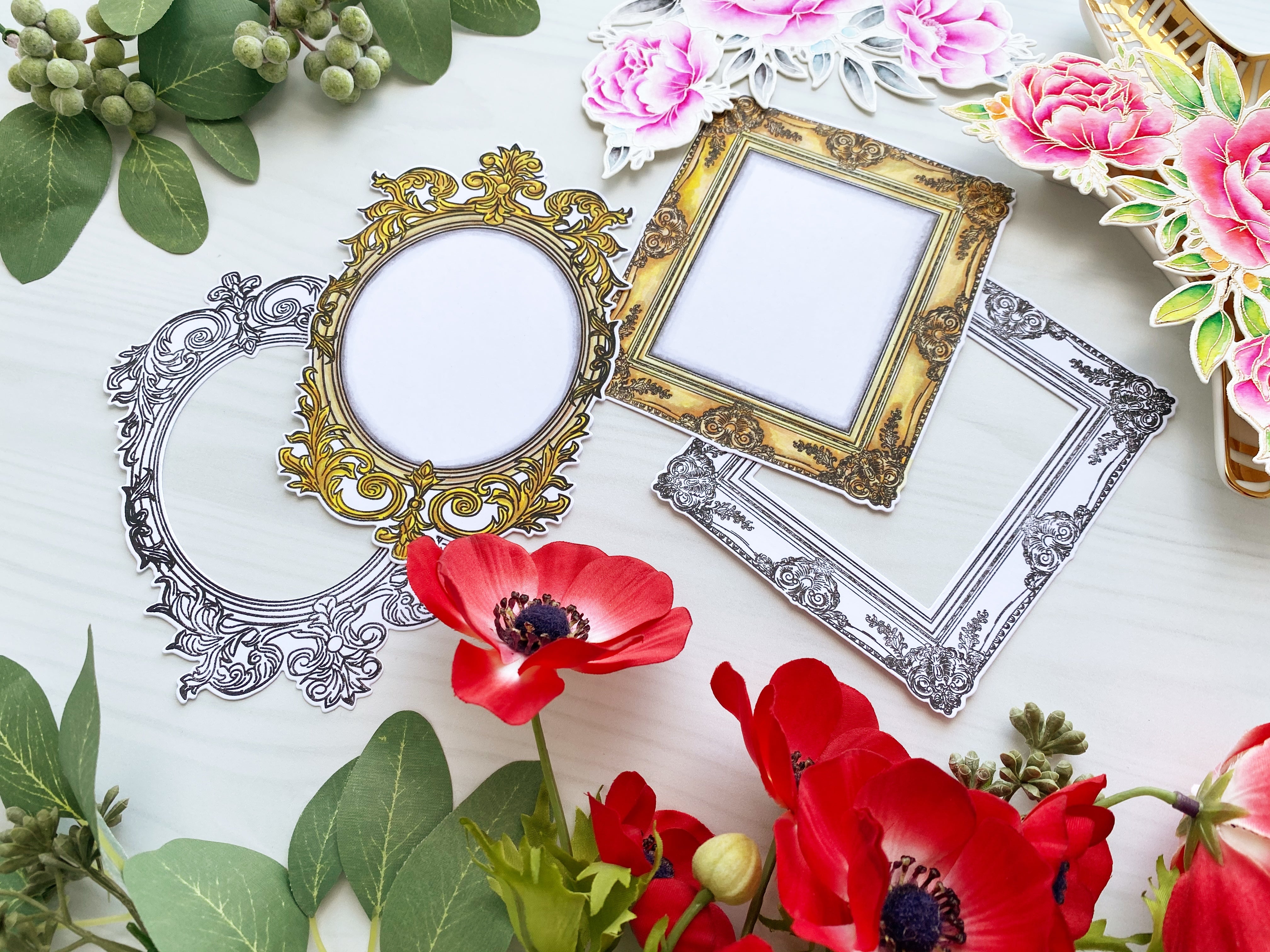 Baroque Frame Oval