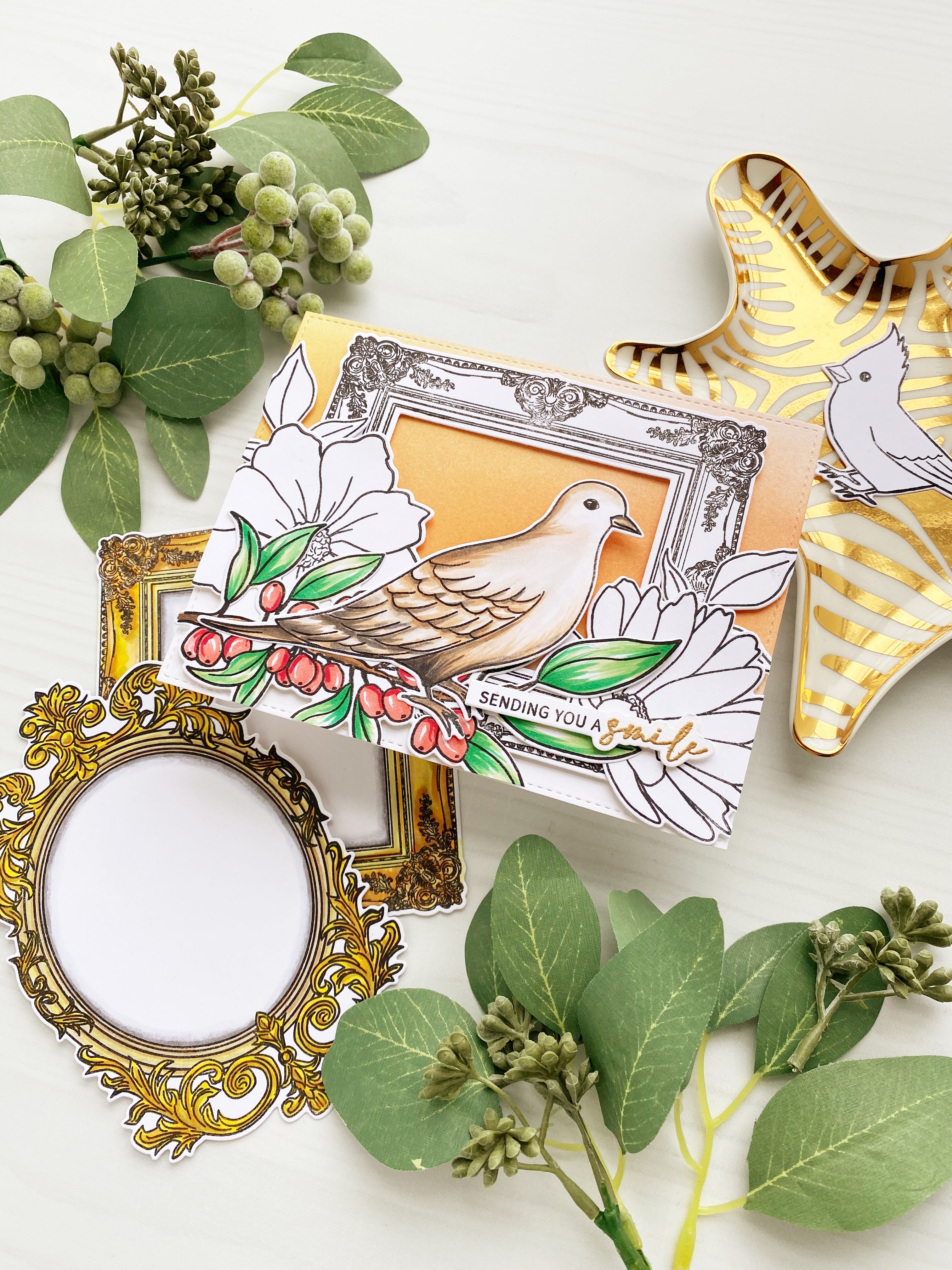 Baroque Frame Oval