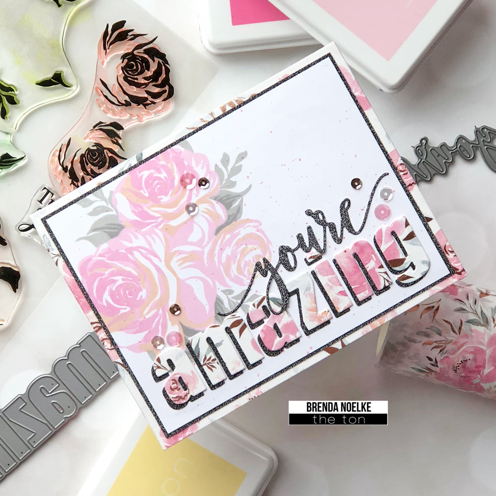 Painted Peonies