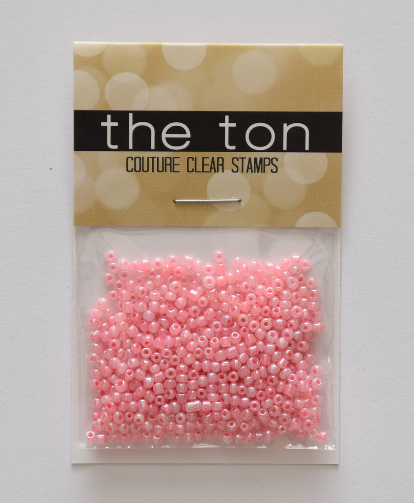 Pink Pearl Seed Beads